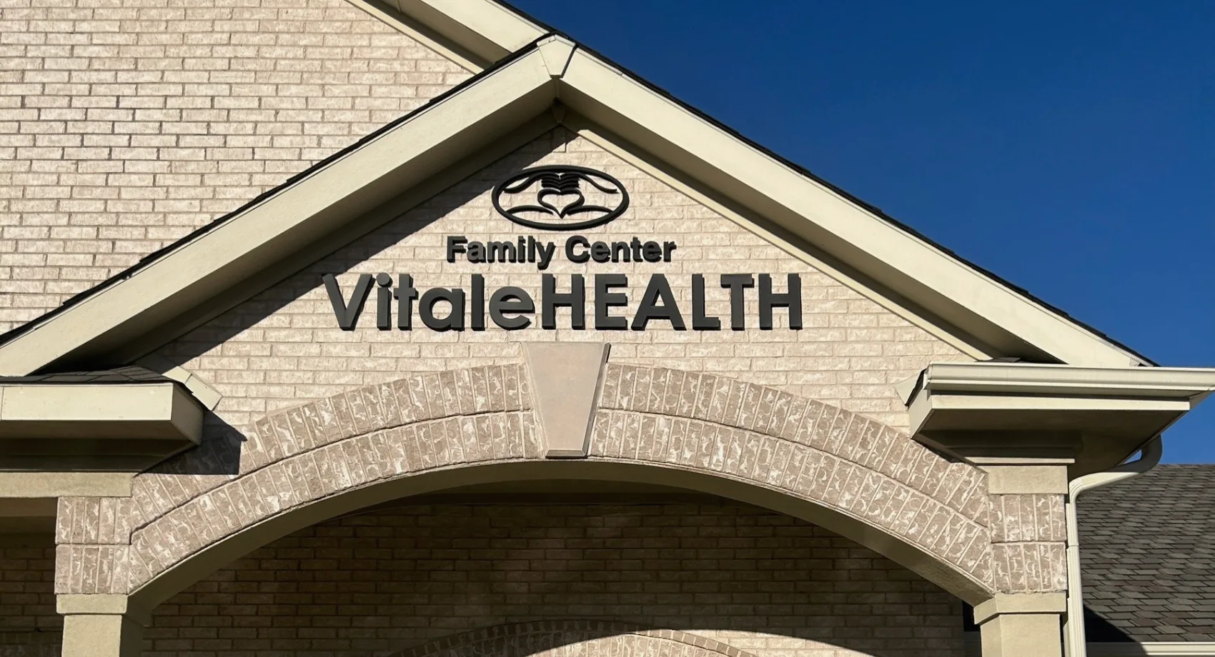 VitaleHEALTH Family Center sign, Carrollton clinic
